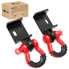2009-2023 Toyota Tacoma Demon Front Tow Hook 3/4 inch D-Ring Shackle