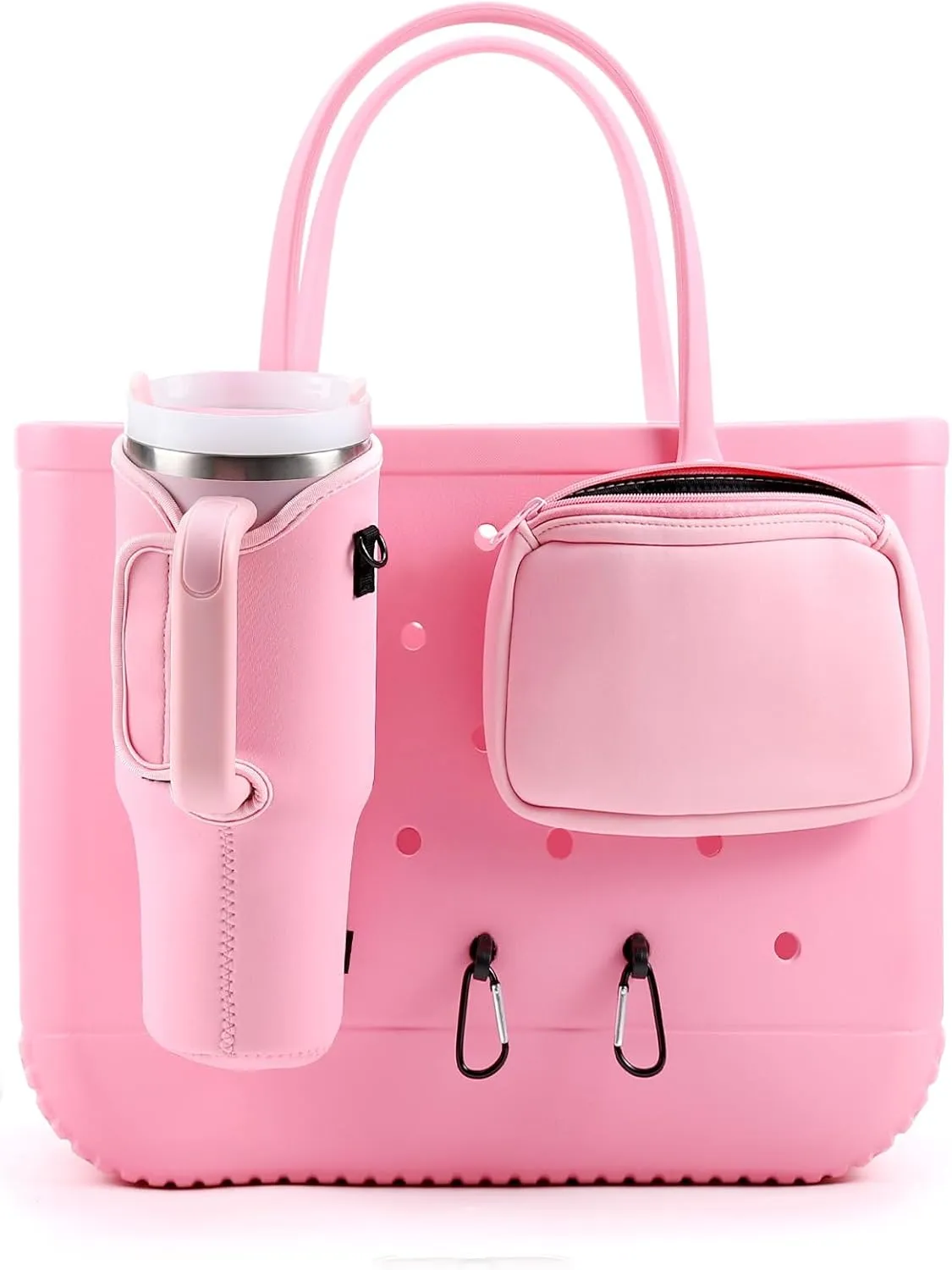 4PCS Organizer Holder for Bogg Bag, Accessories for Bogg Bags, Phone & Cup Holder compatible with Bogg Bag Original