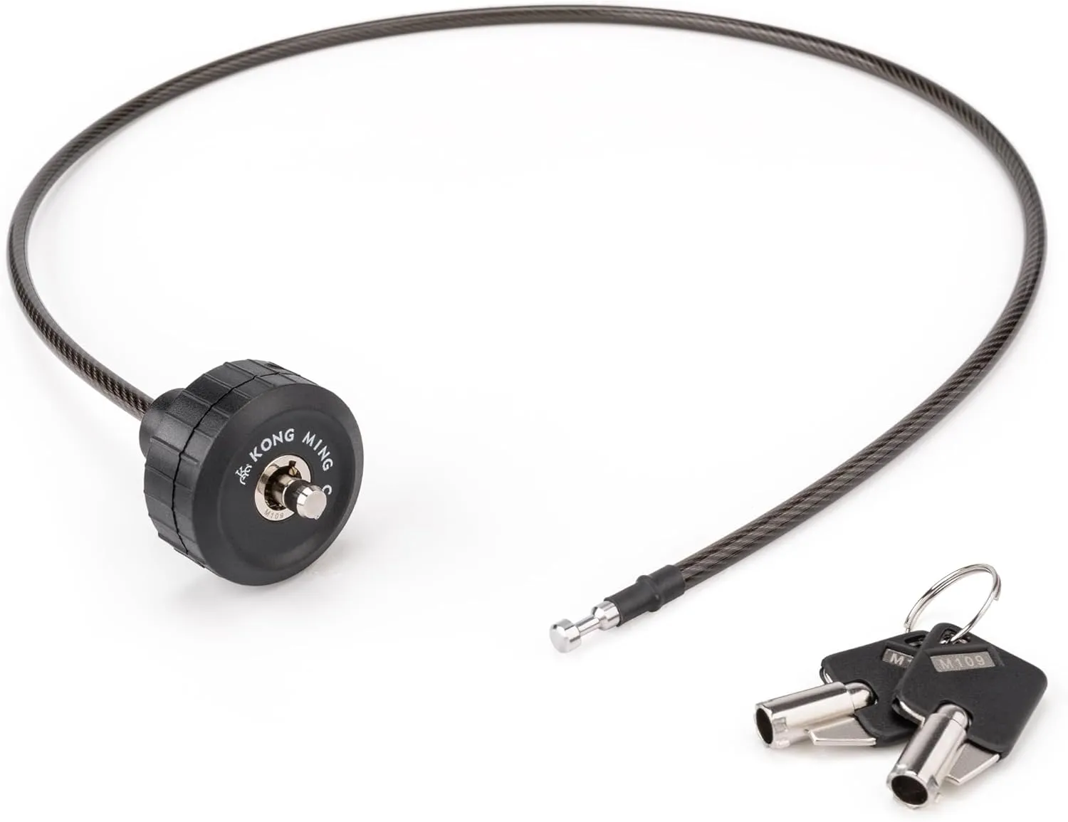 Bike Cable Lock - Handlebar End Lock fit Mountain Bike Bars - Bike Cable Chain Lock Bicycle Helmet Lock Anti Theft