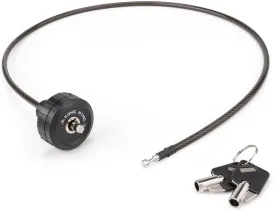Bike Cable Lock - Handlebar End Lock fit Mountain Bike Bars - Bike Cable Chain Lock Bicycle Helmet Lock Anti Theft