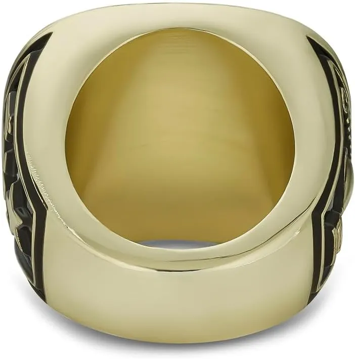 Express Medals 2025 Champion Baseball Trophy Ring in Sizes 6 to 11 with Award Display Stand Trophies