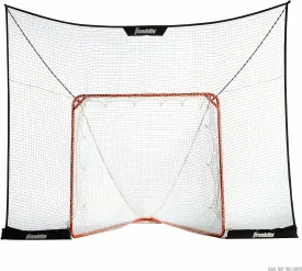 Franklin Sports Lacrosse Backstop Net - Lax Goal Backstop Net for Shooting Training   Practice - Extra Large   Durable - 12' x 9'
