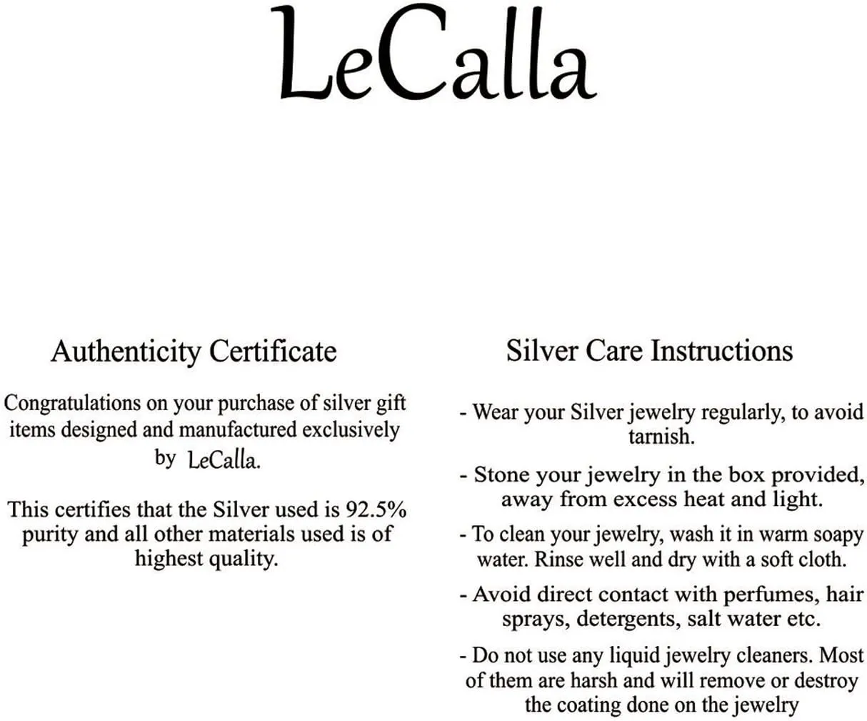 LeCalla 925 Sterling Silver Wire Threader Earrings for Women Teen