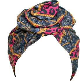 TouchUps Hair Bun Cap Hair Protection Head Wrap Hairbun Cap Wrap African Turban Pattern Headwrap Headscarfs