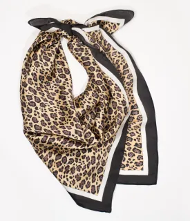 Unique Vintage Leopard Print Hair Scarf